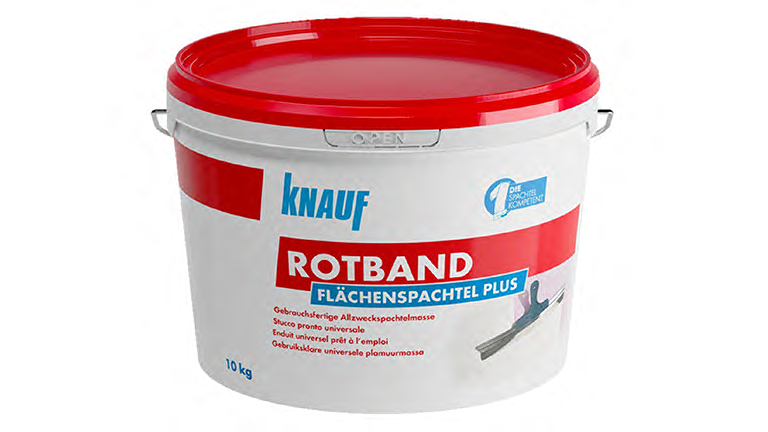 Rotband Flächenspachtel Plus , Eimer